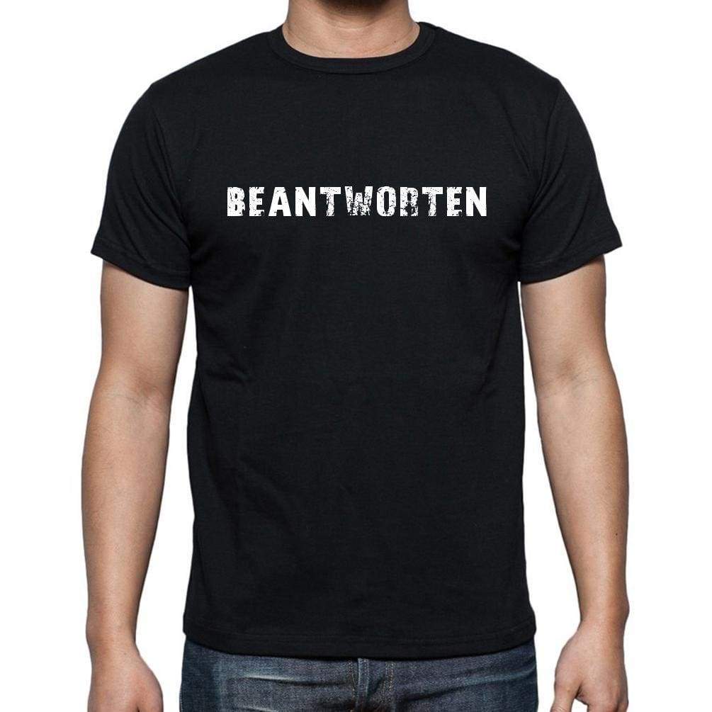 Beantworten Mens Short Sleeve Round Neck T-Shirt - Casual