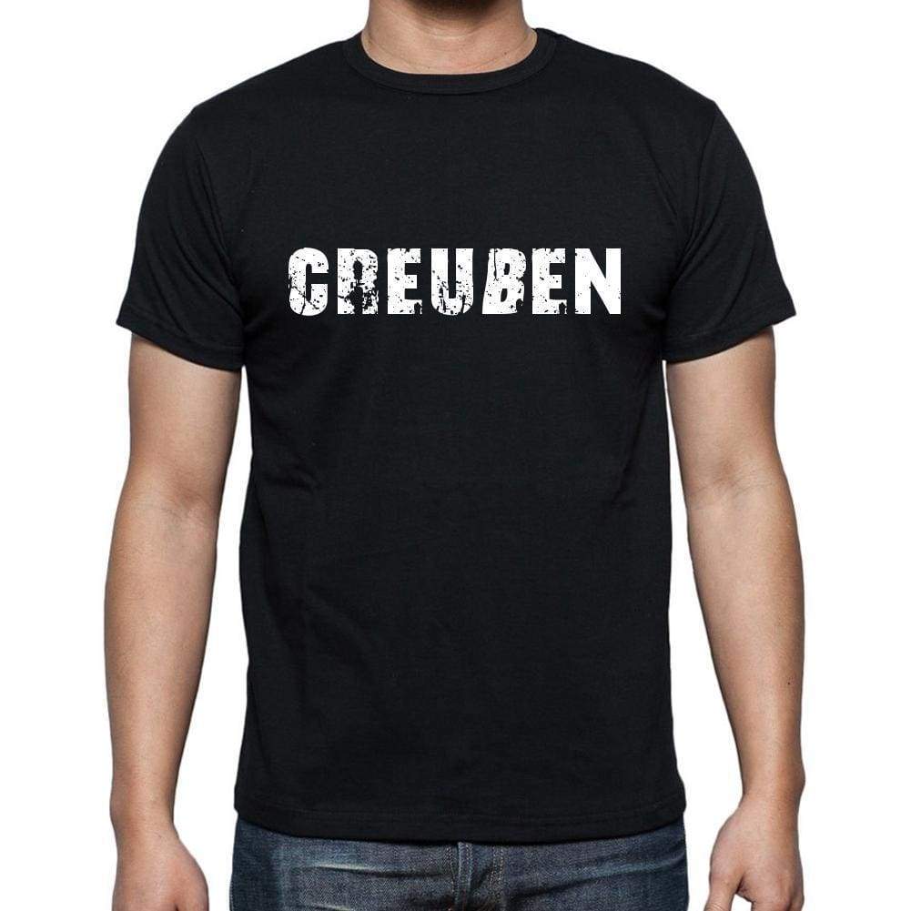 Creuen Mens Short Sleeve Round Neck T-Shirt 00003 - Casual