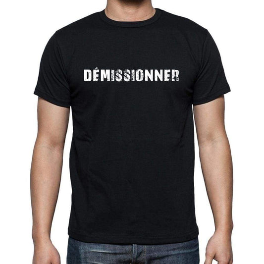 Démissionner French Dictionary Mens Short Sleeve Round Neck T-Shirt 00009 - Casual