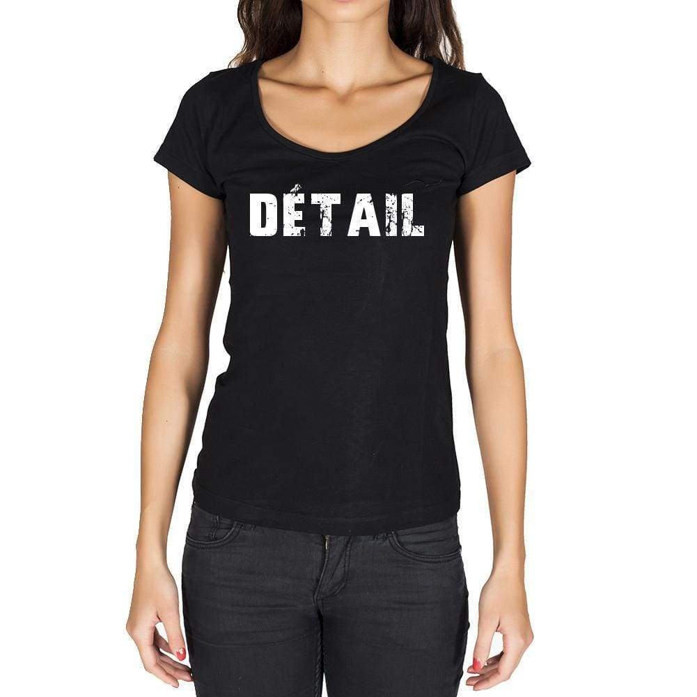 Détail French Dictionary Womens Short Sleeve Round Neck T-Shirt 00010 - Casual