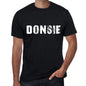 Donsie Mens Vintage T Shirt Black Birthday Gift 00554 - Black / Xs - Casual