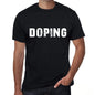 Doping Mens Vintage T Shirt Black Birthday Gift 00554 - Black / Xs - Casual