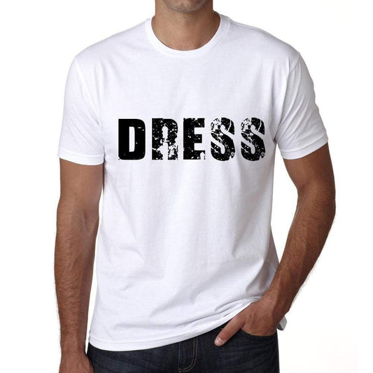 Dress Mens T Shirt White Birthday Gift 00552 - White / Xs - Casual