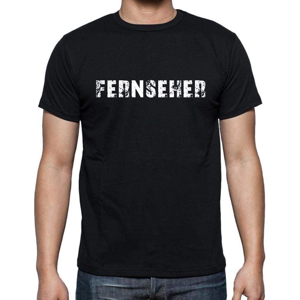 Fernseher Mens Short Sleeve Round Neck T-Shirt - Casual