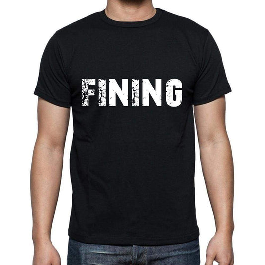 Fining Mens Short Sleeve Round Neck T-Shirt 00004 - Casual