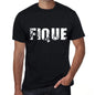 Fique Mens Retro T Shirt Black Birthday Gift 00553 - Black / Xs - Casual