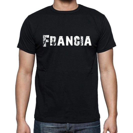 Francia Mens Short Sleeve Round Neck T-Shirt - Casual