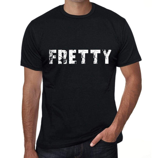 Fretty Mens Vintage T Shirt Black Birthday Gift 00554 - Black / Xs - Casual