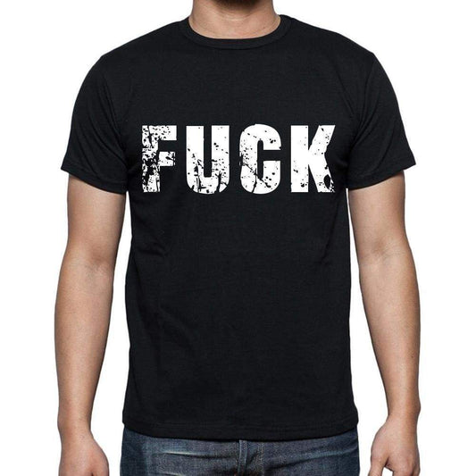 Fuck Mens Short Sleeve Round Neck T-Shirt 00016 - Casual