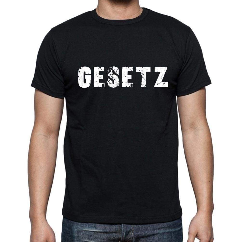 Gesetz Mens Short Sleeve Round Neck T-Shirt - Casual