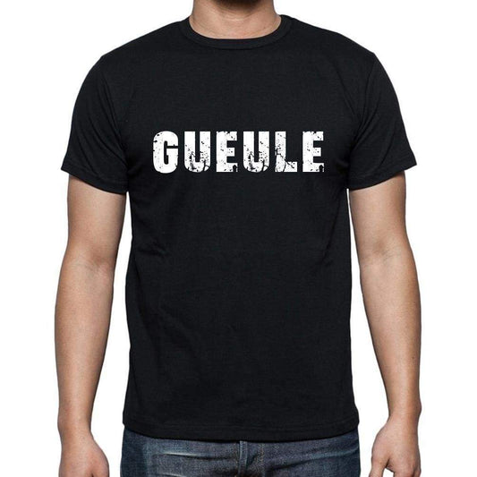 Gueule French Dictionary Mens Short Sleeve Round Neck T-Shirt 00009 - Casual