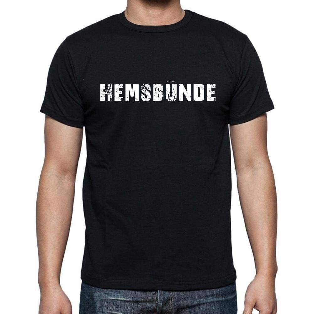Hemsbnde Mens Short Sleeve Round Neck T-Shirt 00003 - Casual