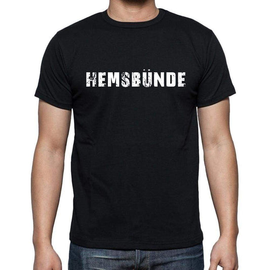 Hemsbnde Mens Short Sleeve Round Neck T-Shirt 00003 - Casual