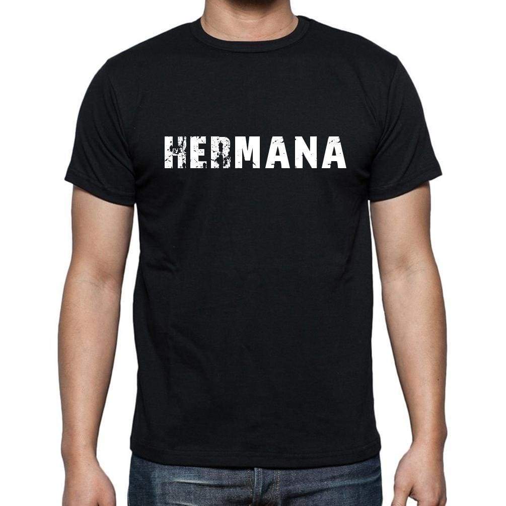 Hermana Mens Short Sleeve Round Neck T-Shirt - Casual
