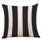 Home Decor Cushion Cover Black And White Geometry Throw Pillowcase Pillow Covers - Ultrabasic