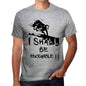 I Shall Be Enjoyable Grey Mens Short Sleeve Round Neck T-Shirt Gift T-Shirt 00370 - Grey / S - Casual