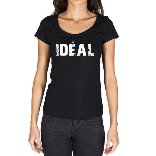 Idéal French Dictionary Womens Short Sleeve Round Neck T-Shirt 00010 - Casual