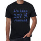 Im Like 100% Unusual Black Mens Short Sleeve Round Neck T-Shirt Gift T-Shirt 00325 - Black / S - Casual