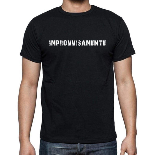 Improvvisamente Mens Short Sleeve Round Neck T-Shirt 00017 - Casual