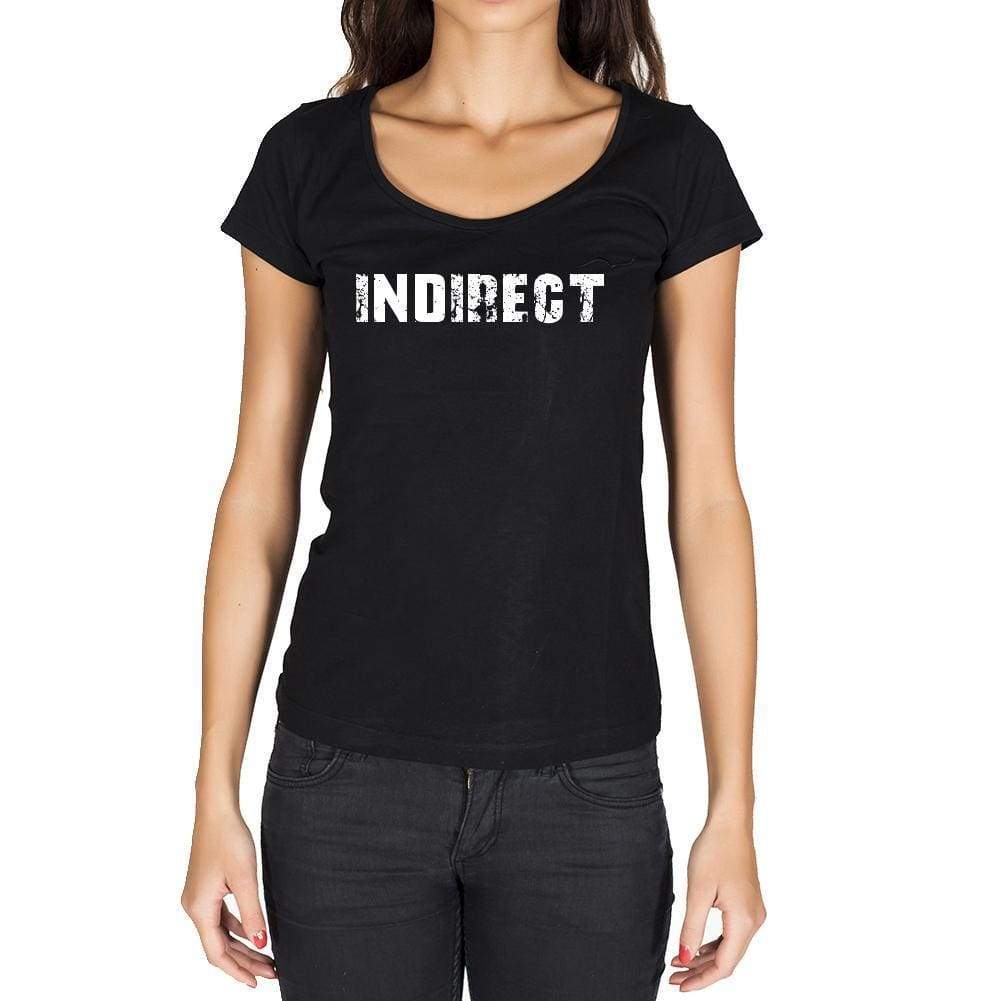 Indirect French Dictionary Womens Short Sleeve Round Neck T-Shirt 00010 - Casual