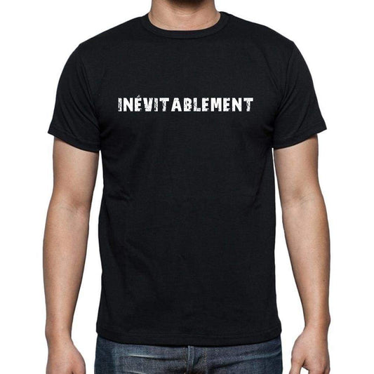 Inévitablement French Dictionary Mens Short Sleeve Round Neck T-Shirt 00009 - Casual
