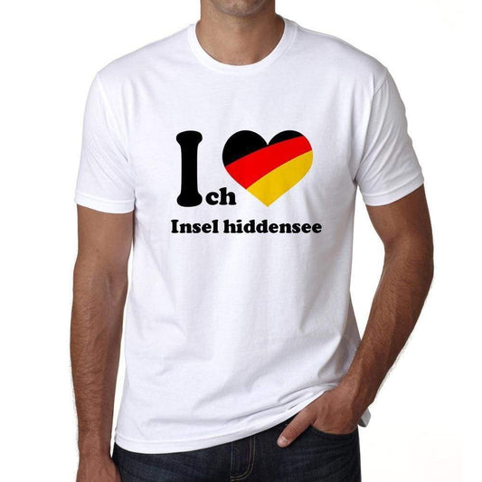 Insel Hiddensee Mens Short Sleeve Round Neck T-Shirt 00005 - Casual
