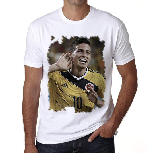 James Rodriguez T-Shirt For Mens Short Sleeve Cotton Tshirt Men T Shirt 00034 - T-Shirt