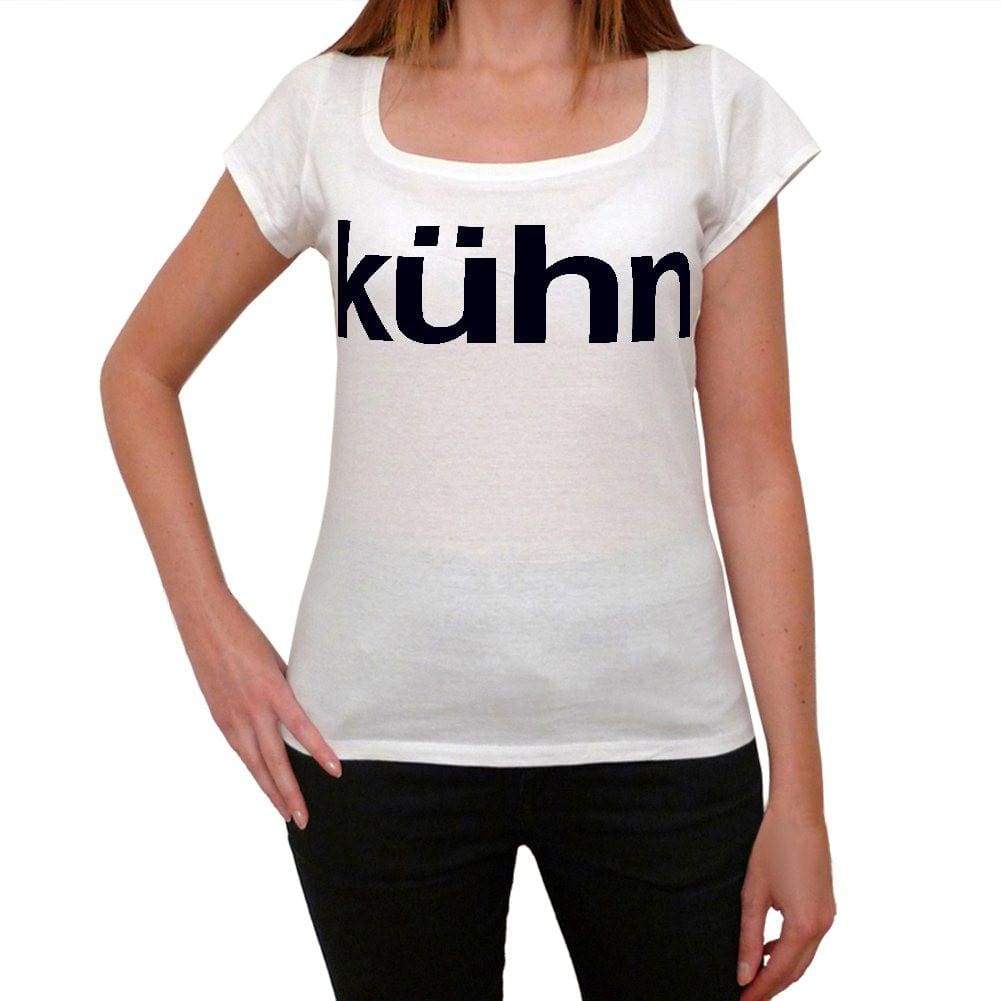 Kühn Womens Short Sleeve Scoop Neck Tee 00036