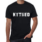 Kythed Mens Vintage T Shirt Black Birthday Gift 00554 - Black / Xs - Casual