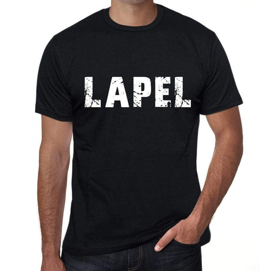 Lapel Mens Retro T Shirt Black Birthday Gift 00553 - Black / Xs - Casual