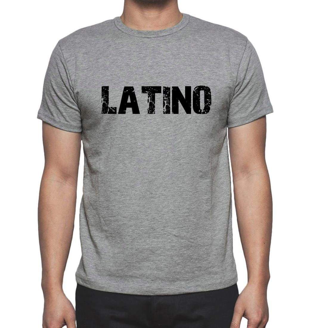 Latino Grey Mens Short Sleeve Round Neck T-Shirt 00018 - Grey / S - Casual