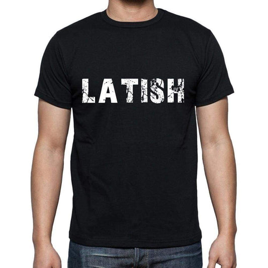 Latish Mens Short Sleeve Round Neck T-Shirt 00004 - Casual