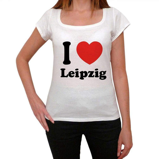 Leipzig T Shirt Woman Traveling In Visit Leipzig Womens Short Sleeve Round Neck T-Shirt 00031 - T-Shirt