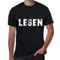 Lesen Mens T Shirt Black Birthday Gift 00548 - Black / Xs - Casual