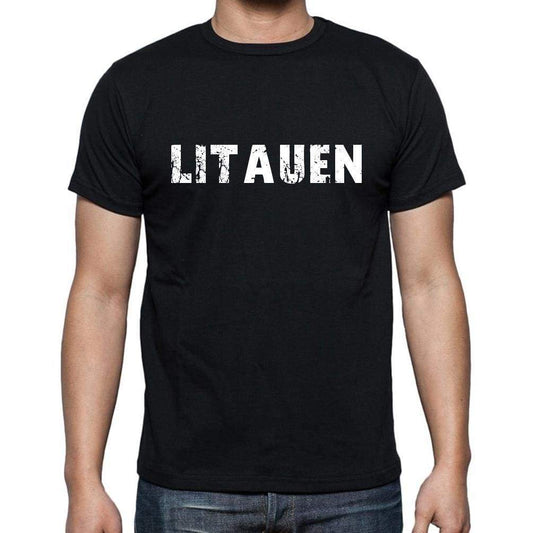 Litauen Mens Short Sleeve Round Neck T-Shirt - Casual