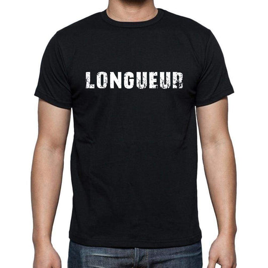 Longueur French Dictionary Mens Short Sleeve Round Neck T-Shirt 00009 - Casual