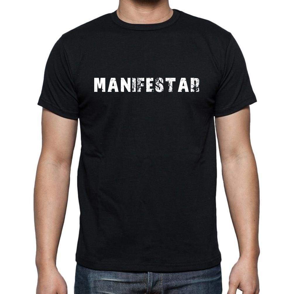 Manifestar Mens Short Sleeve Round Neck T-Shirt - Casual