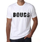 Mens Tee Shirt Vintage T Shirt Boucs X-Small White 00561 - White / Xs - Casual