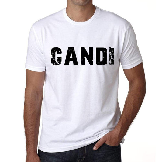 Mens Tee Shirt Vintage T Shirt Candi X-Small White 00561 - White / Xs - Casual