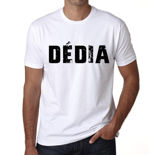 Mens Tee Shirt Vintage T Shirt Dédia X-Small White 00561 - White / Xs - Casual