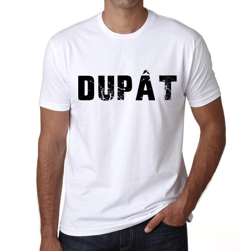 Mens Tee Shirt Vintage T Shirt Dupât X-Small White 00561 - White / Xs - Casual