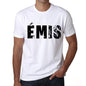 Mens Tee Shirt Vintage T Shirt Èmis X-Small White 00560 - White / Xs - Casual