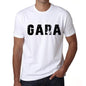 Mens Tee Shirt Vintage T Shirt Gara X-Small White 00560 - White / Xs - Casual
