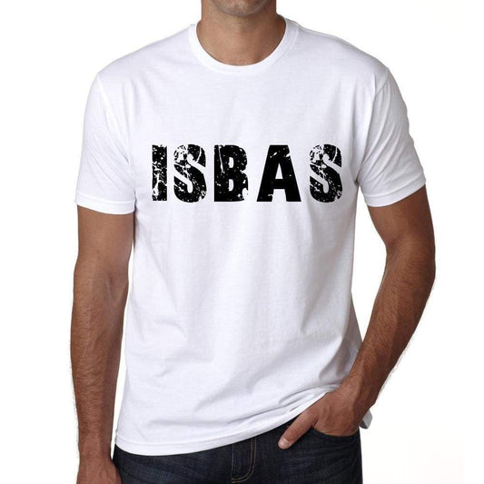 Mens Tee Shirt Vintage T Shirt Isbas X-Small White 00561 - White / Xs - Casual