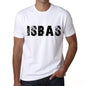 Mens Tee Shirt Vintage T Shirt Isbas X-Small White 00561 - White / Xs - Casual