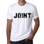 Mens Tee Shirt Vintage T Shirt Joint X-Small White 00561 - White / Xs - Casual