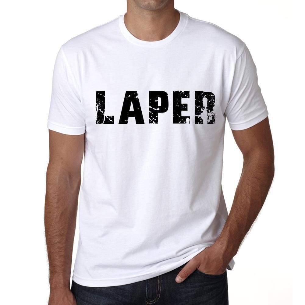 Mens Tee Shirt Vintage T Shirt Laper X-Small White 00561 - White / Xs - Casual