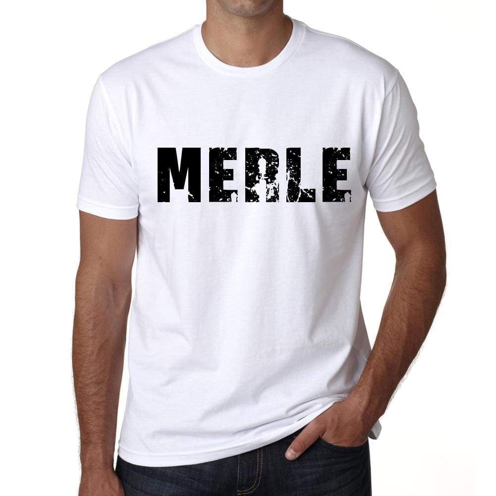 Mens Tee Shirt Vintage T Shirt Merle X-Small White - White / Xs - Casual