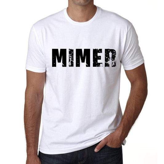 Mens Tee Shirt Vintage T Shirt Mimer X-Small White - White / Xs - Casual