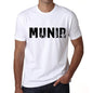 Mens Tee Shirt Vintage T Shirt Munir X-Small White - White / Xs - Casual